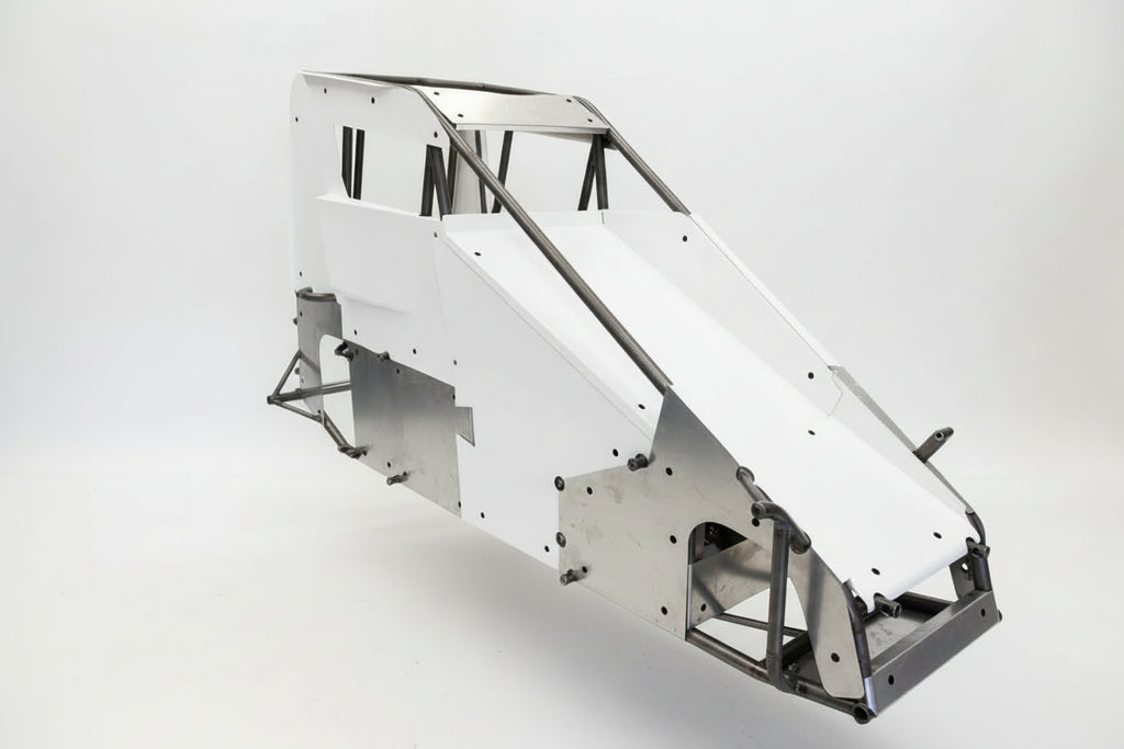 Speedcar Chassis & Fiberglass Body panel Kit