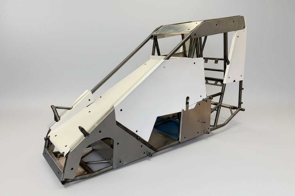 Speedcar Chassis & Fiberglass Body panel Kit