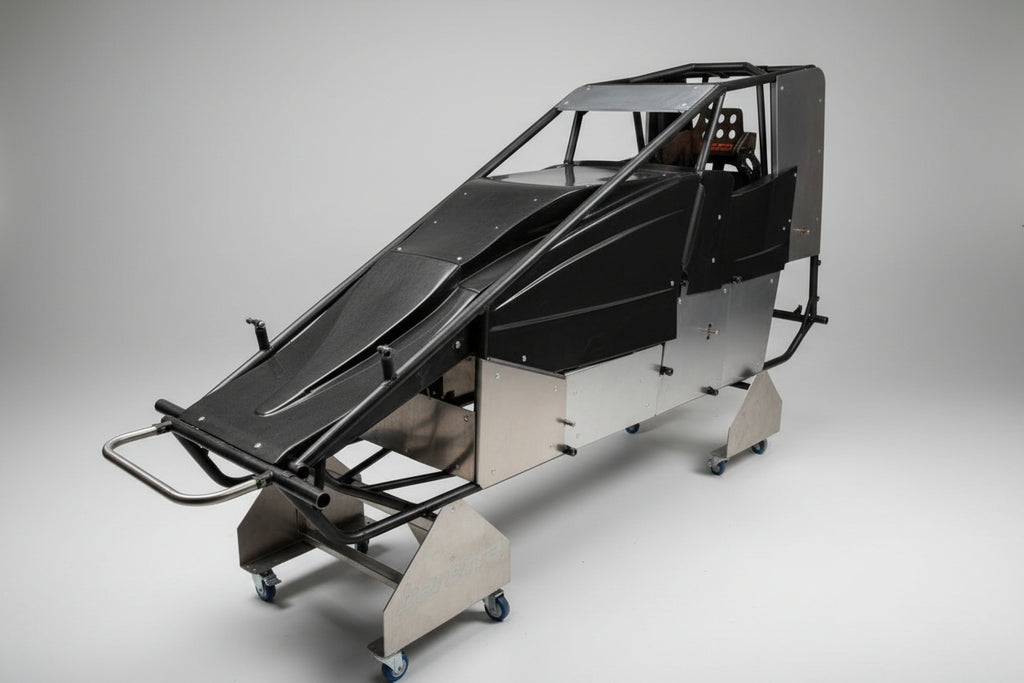 Wingless Sprintcar chassis & Body panel kit