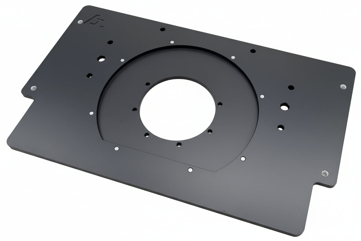 Wingless engine plate
