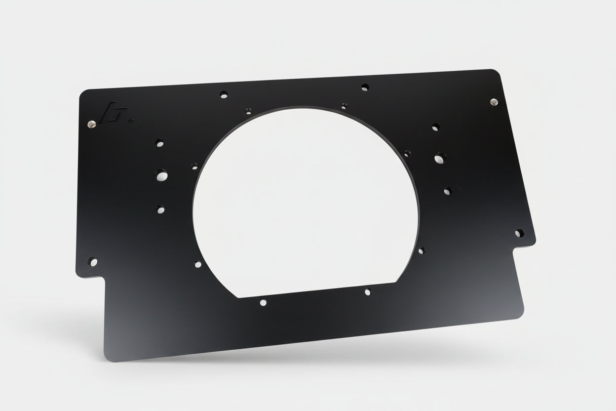 Wingless engine plate